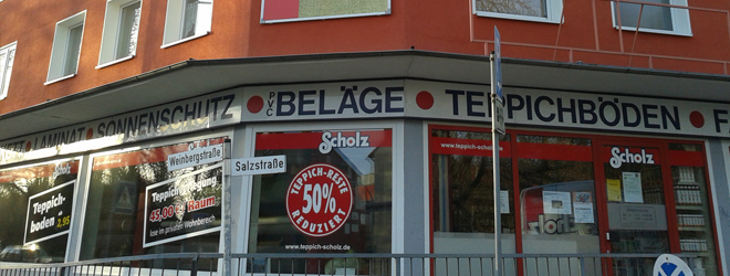 Scholz Bodenbeläge Ladengeschäft